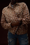 ONYX BROWNSTONE PEARL FLANNEL