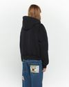 Swarovski Logo Cropped Zip-Up