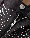 Redial 20k Diamond Shorts in Washed Black