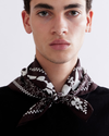 KALEIDOSCOPE OF BUTTERFLIES BANDANA - BROWN