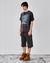 Redial 20k Diamond Shorts in Washed Black