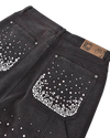 Redial 20k Diamond Shorts in Washed Black