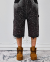 Redial 20k Diamond Shorts in Washed Black